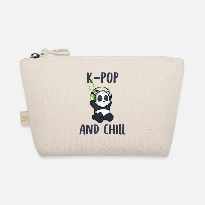 k-pop k pop kpop & and chill Korea Musik Geschenk Bio-Täschchen