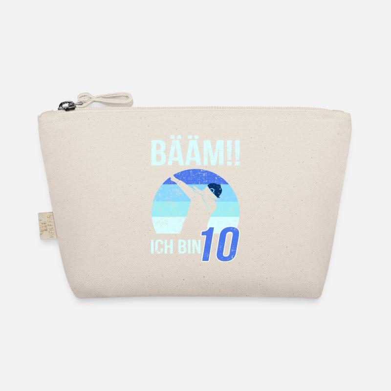 Bääm Ich Bin 10 Jahre Geburtstag Feiern Bio-Täschchen