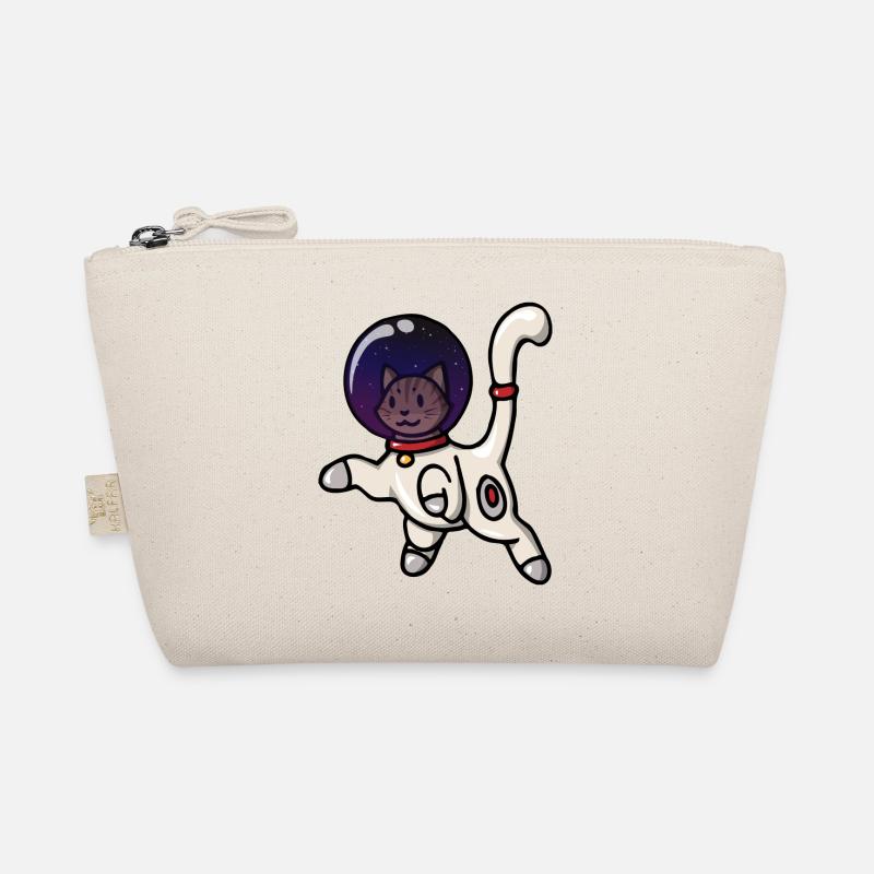 Spacecat Weltraum Katze! Geschenkidee Astrocat All - Bio-Täschchen - Natur