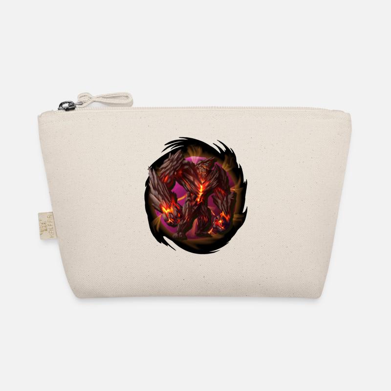 Lava Rock Golem | Creature Character Design - Organic Pouch - nature