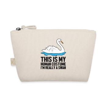 Swan Birds Gift This Is My Human Costume I’m - Trousse biologique - nature - Devant