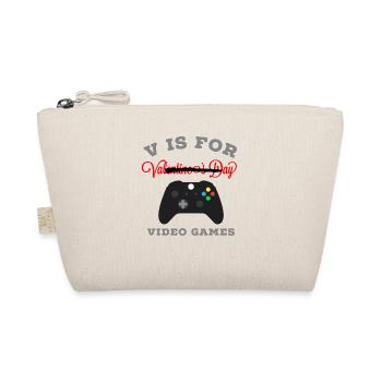 Valentine's day, Valentine's day, Valentine's day - Organic Pouch - nature - Front