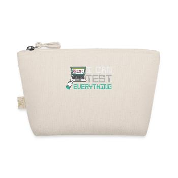 I can test everything - Organic Pouch - nature - Front