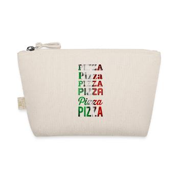 Pizza Retro Vintage Pizza Lover pizzeria Döner - Organic Pouch - nature - Front