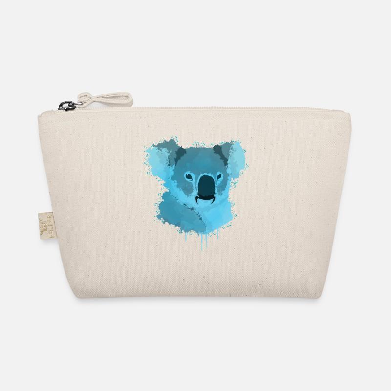 Koala Koala Kunst - Bio-Täschchen - Natur