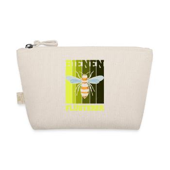 Bienen Flüsterer Imker Outfit - Bio-Täschchen - Natur - Vorne