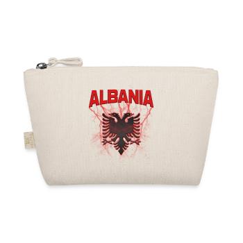 Albanien Albanischer Adler - Bio-Täschchen - Natur - Vorne