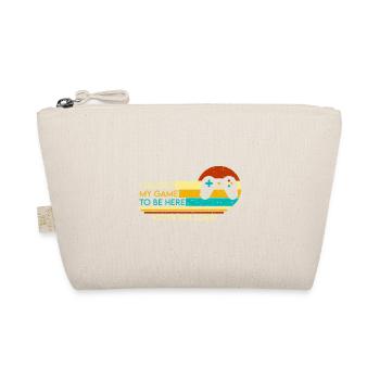 I stopped my game to be here - Organic Pouch - nature - Front