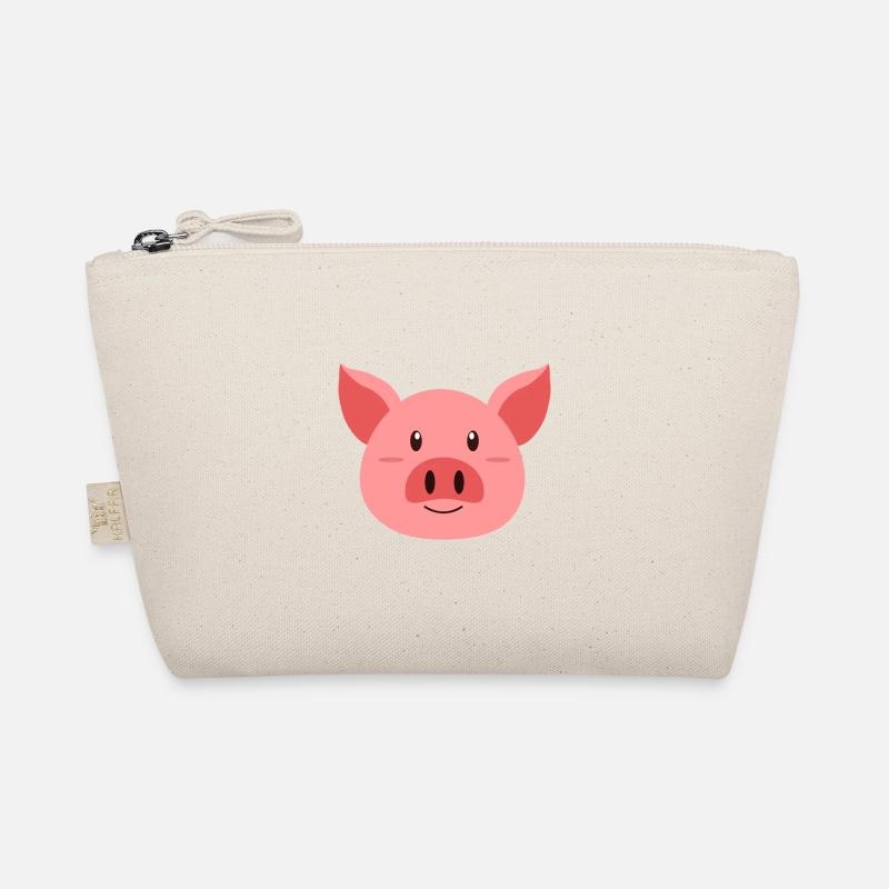 Schwein - Bio-Täschchen - Natur