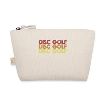 Retro Disc Golf - Organic Pouch - nature - Front