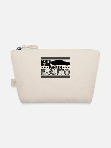 Elektroauto Fan - Bio-Täschchen - Natur