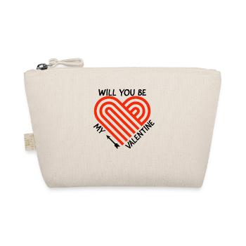 Valentine's day, Valentine's day, Valentine's day - Organic Pouch - nature - Front