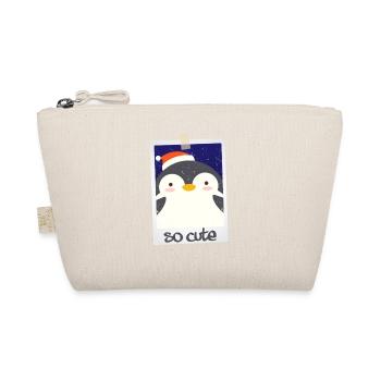 Pingouin si mignon 9/13 - Trousse biologique - nature - Devant