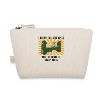 Woodturning Woodworking Woodturner Wood - Organic Pouch - nature - Front