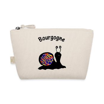 Burgundy snail - Organic Pouch - nature - Front