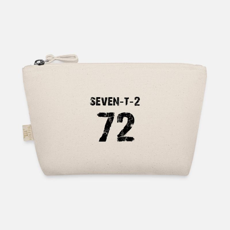 72 Sport Fan oder 72. Geburtstag Trikot 1972 Bio-Täschchen