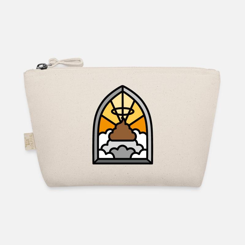 Holy Shit vitrail église drôle de merde jeu de mots meme Trousse biologique