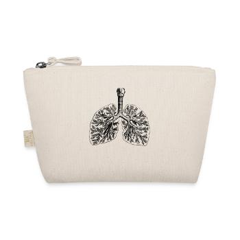Vintage lungs - Organic Pouch - nature - Front