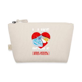 Anesthesia Joke Anesthesiologist Humor - Organic Pouch - nature - Front