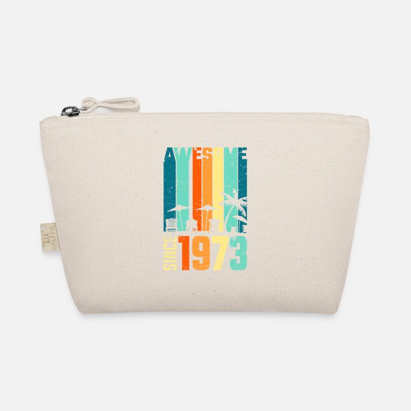 Awesome since 1973 Geburtstag Jahrgang Geschenk Bio-Täschchen