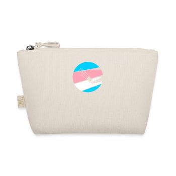 Happy T Day Transgender Testosterone Gift Shirt - Organic Pouch - nature - Front