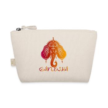 Ganesha God Hindu Hinduism - Organic Pouch - nature - Front