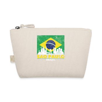 Sao Paulo City Travel Brazil - Organic Pouch - nature - Front