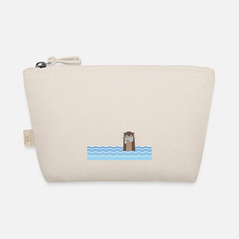Otter Love Each Otter cute animal gift idea Organic Pouch