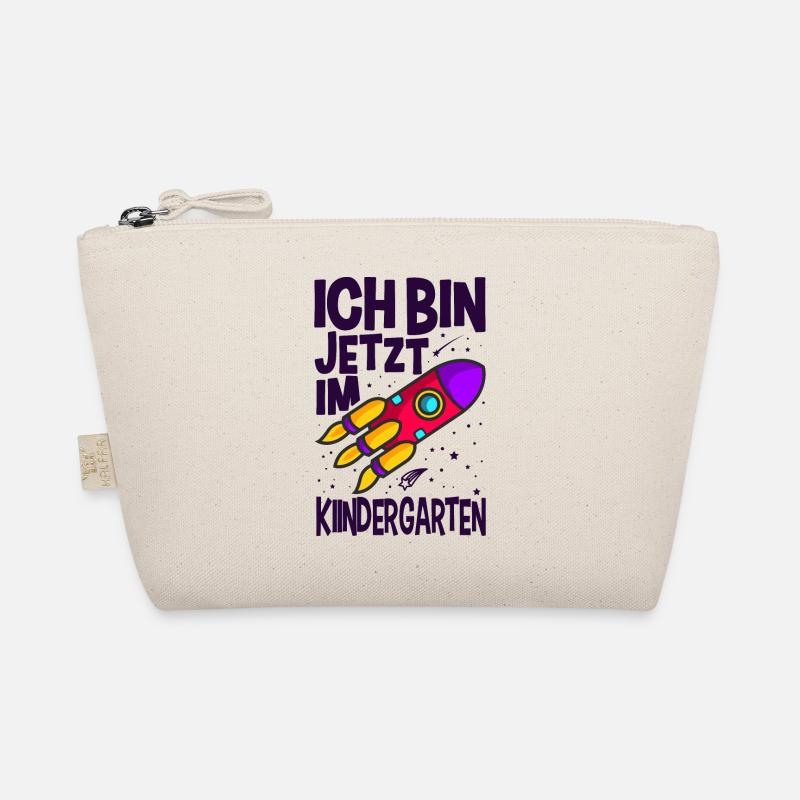 ICH BIN JETZT IM KINDERGARTEN KINDERGARTEN - Bio-Täschchen - Natur