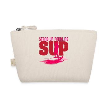 SUP Stand Up Paddling Sport - Bio-Täschchen - Natur - Vorne