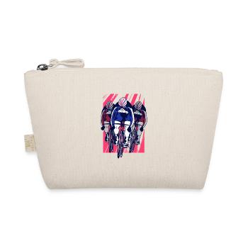 Cycling Team Sport Race - Organic Pouch - nature - Front