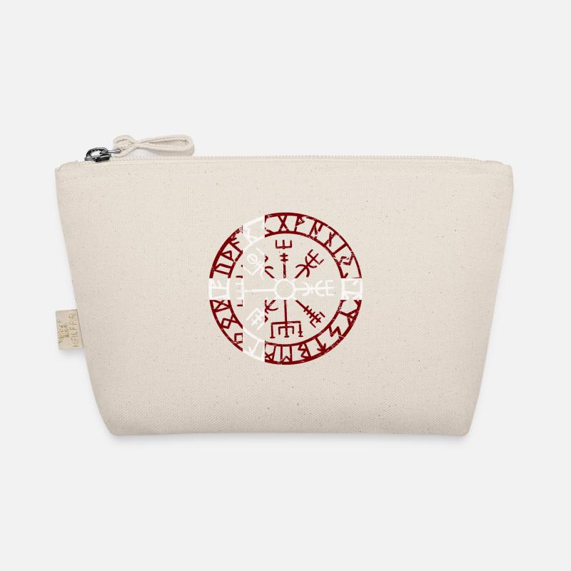 VEGVVISIR DENMARK - Wikinger Kompass Bio-Täschchen