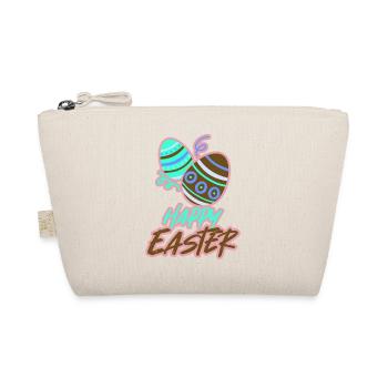 Easter Easter Happy Easter Easter Eggs - Organic Pouch - nature - Front