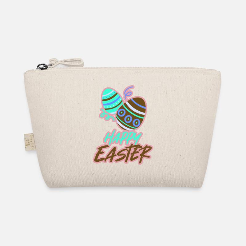 Easter Easter Happy Easter Easter Eggs Organic Pouch