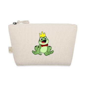 Frog Crown - Organic Pouch - nature - Front