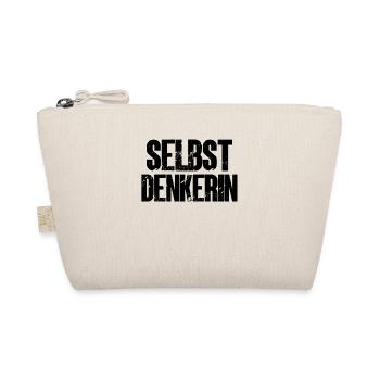 Selbstdenken Selbstdenkerin Aufgewacht Aufwachen - Bio-Täschchen - Natur - Vorne