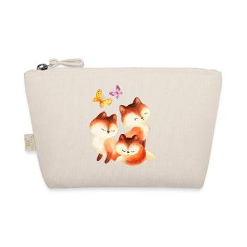 Wasserfuchs Trio - Organic Pouch - nature - Front