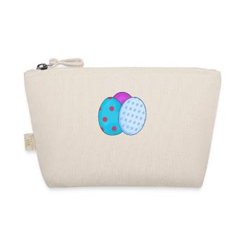 Easter easter eggs - Organic Pouch - nature - Front