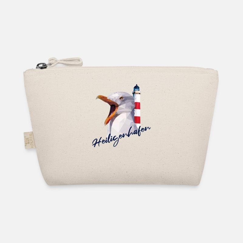 Heiligenhafen Ostsee Urlaub Souvenir Geschenk - Bio-Täschchen - Natur