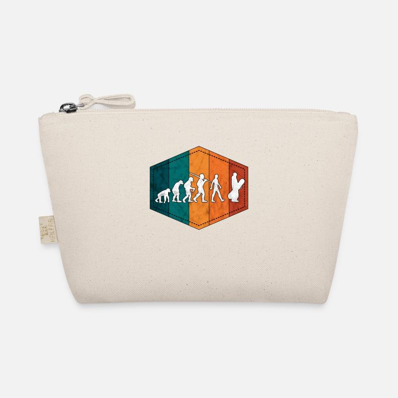 Snowboarder Evolution Snowboard retro Bio-Täschchen