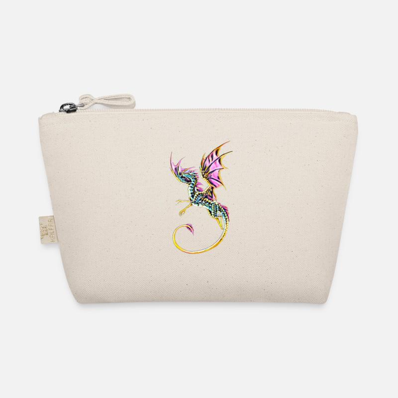 Drache - Bio-Täschchen - Natur