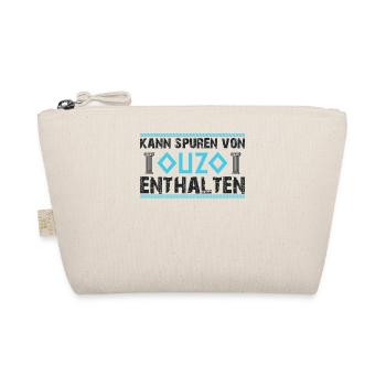 Kann spuren von Ouzo enthalten Griechenland Saufen - Bio-Täschchen - Natur - Vorne