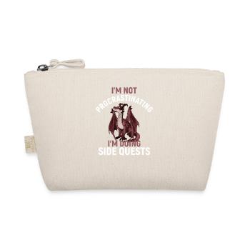 I'm Not Procrastinating I'm Doing Side Quests - Organic Pouch - nature - Front