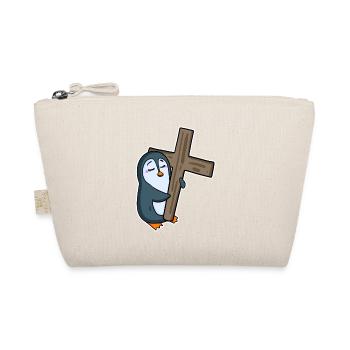 Pingouin et religion croisée - Trousse biologique - nature - Devant