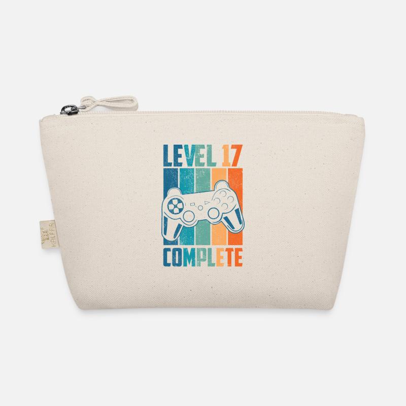 17th Birthday Level 17 Complete Gaming Gift Organic Pouch