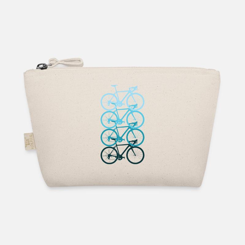 Das Vier-Rennrad Bio-Täschchen