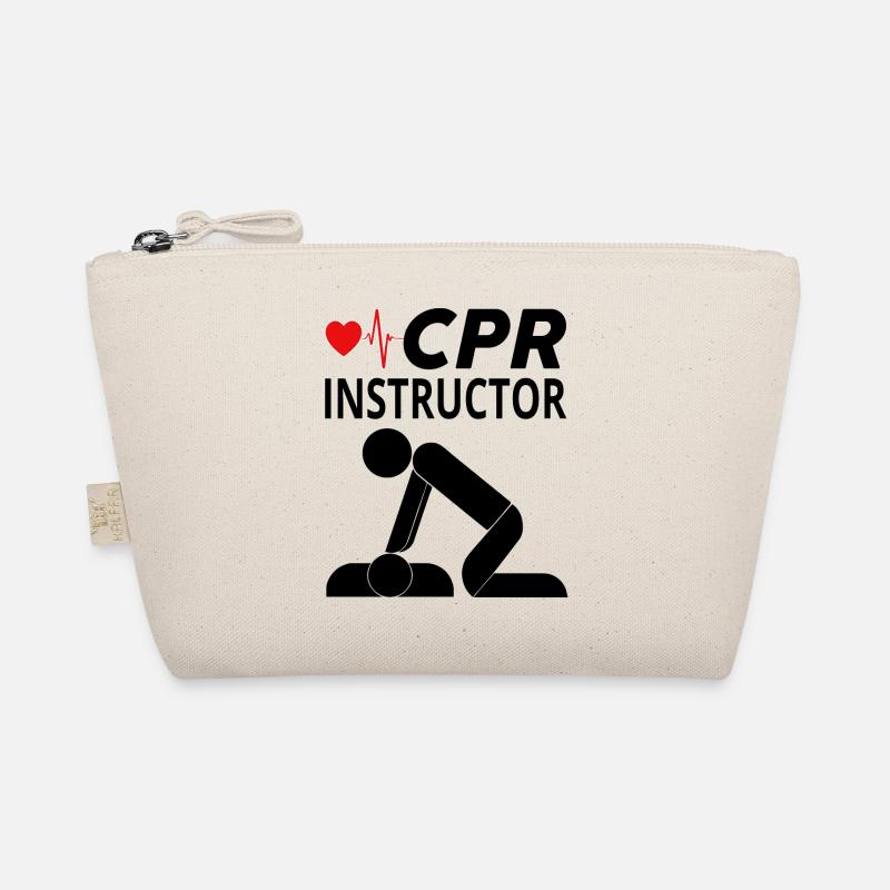 CPR INSTRUCTOR - Organic Pouch - nature