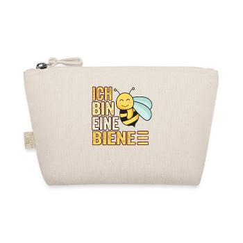Ich bin eine Biene I Bienenkostüm - Bio-Täschchen - Natur - Vorne