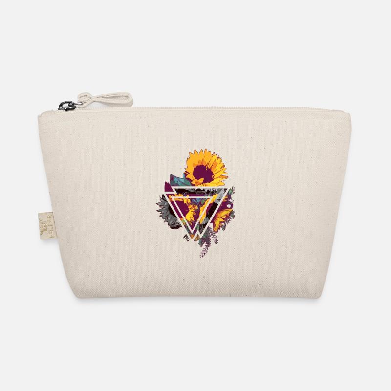 Sunflower Triangle Organic Pouch