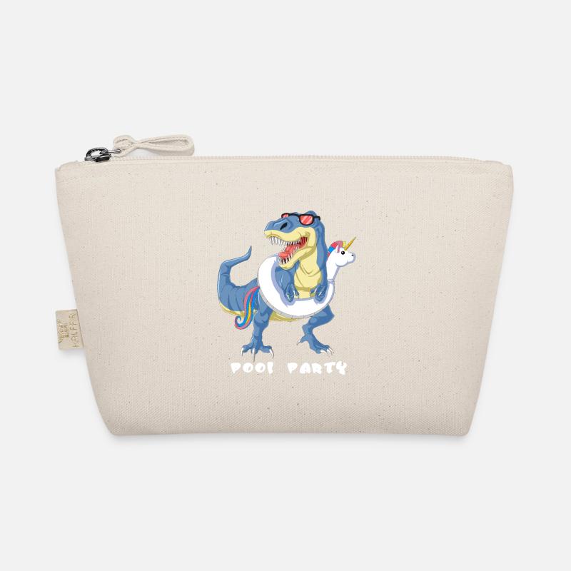 Pool Party Dinosaur Unicorn Organic Pouch